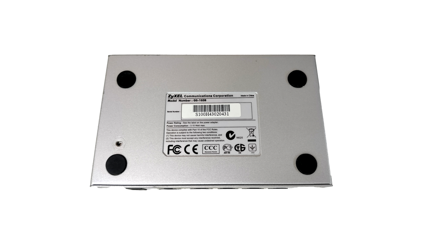 Zyxel 05-105b 5 Port Gigabit Switch