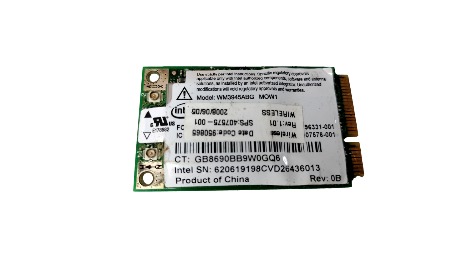 Intel WM3945ABG 802.11a/b/g Dual Band Laptop Wireless Card