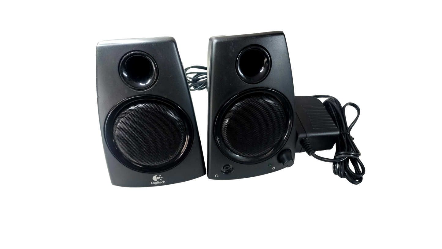 Genuine Logitech Z130 2 Piece Multimedia Stereo Speakers 880-000146