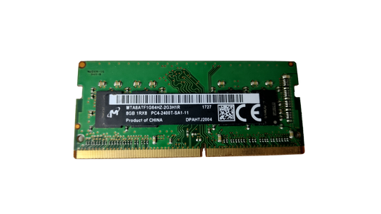 MICRON 8GB 1RX8 PC4 2400T MTA8ATF1G64HZ Memory