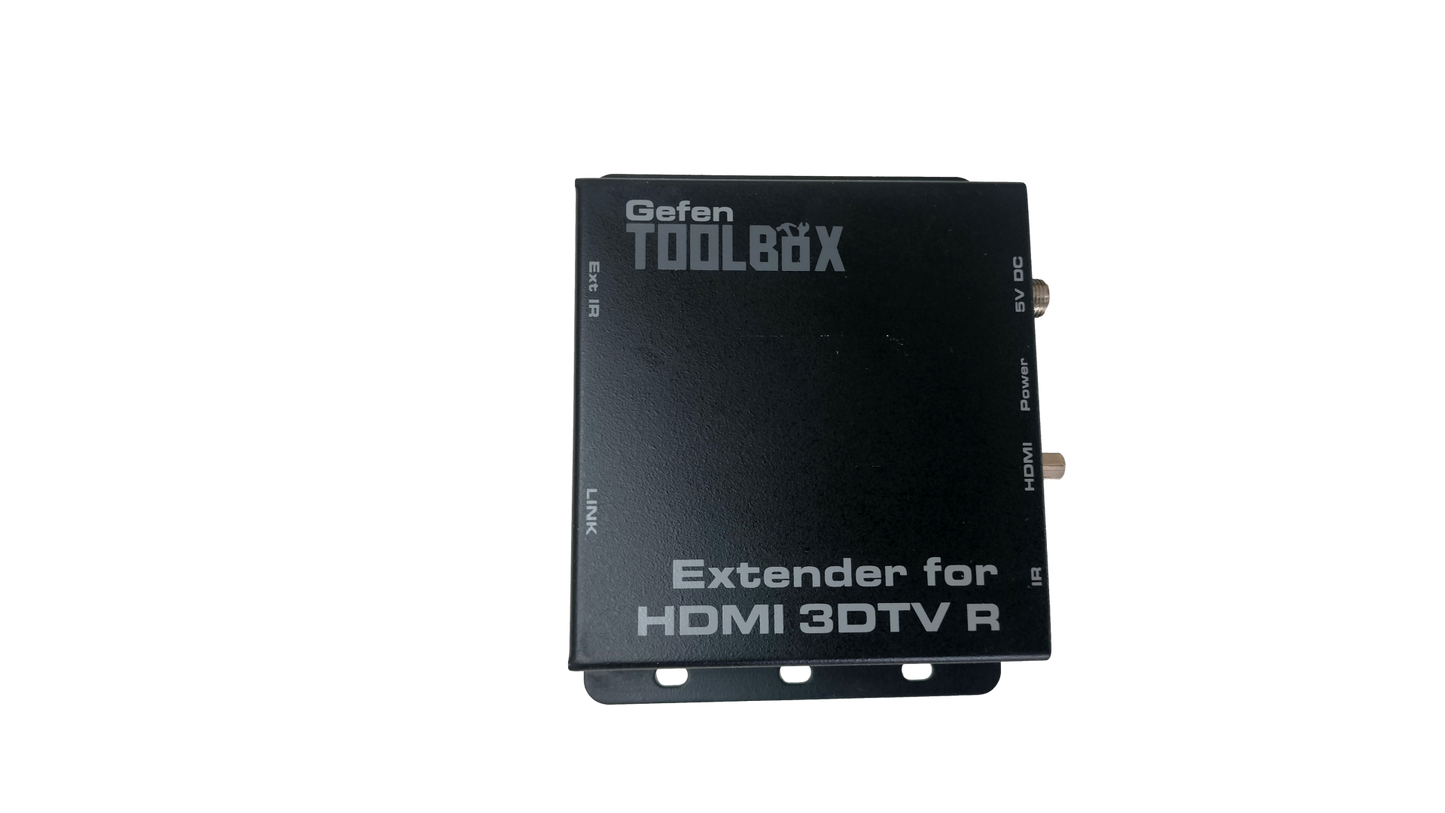 GefenToolBox GTB-HDMI-3DTV-BLK Black Extender for HDMI 3DTV