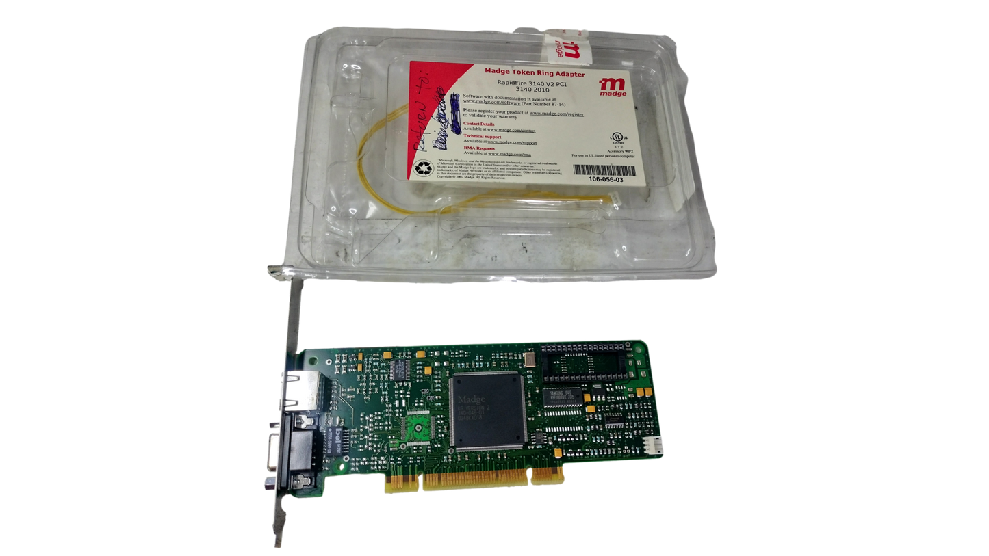 Madge Rapidfire 3140 151-339-04 PCI Token Ring Adapter