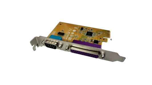 Dell Sunix Serial RS-232 Parallel PCIe Expansion Card YCJ65