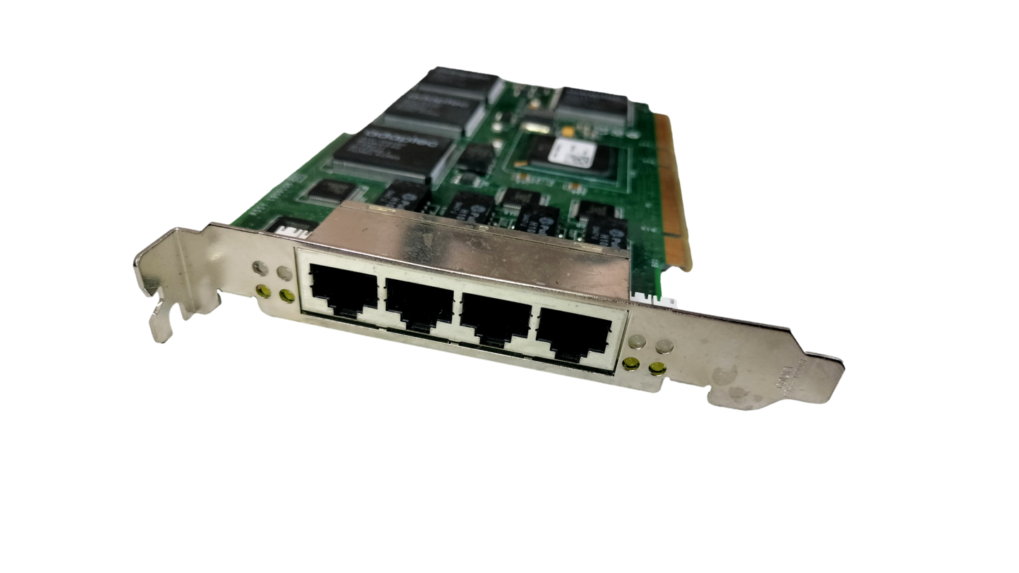 Adaptec ANA-64044LV 4 Port 10/100 Network Card 1909106