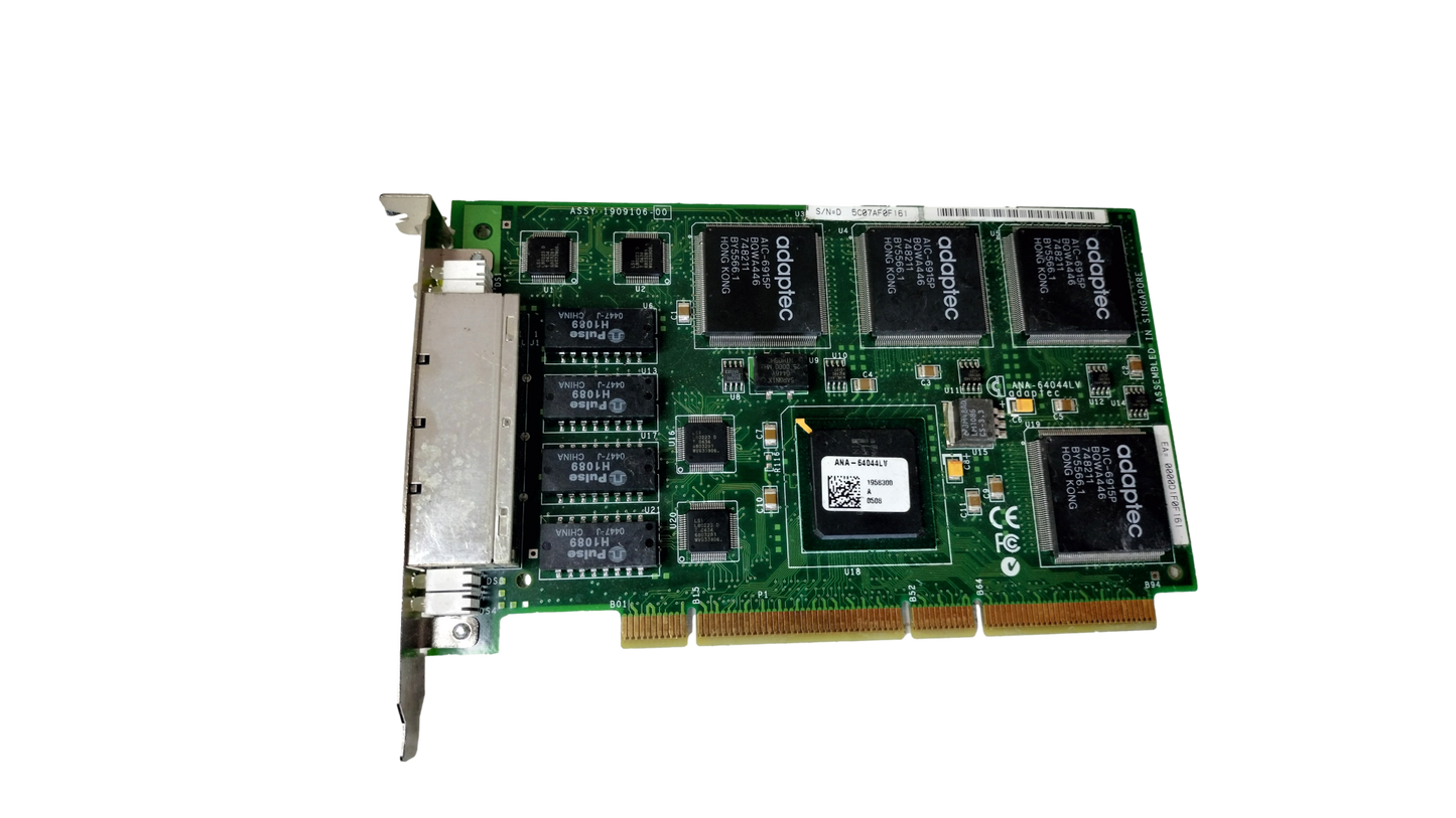Adaptec ANA-64044LV 4 Port 10/100 Network Card 1909106