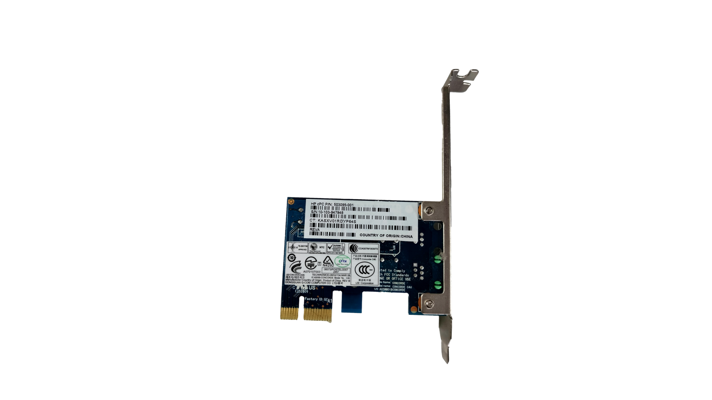 HP Concorde 56K PCI-E Data/Fax Modem Card Standard Profile 503095-001