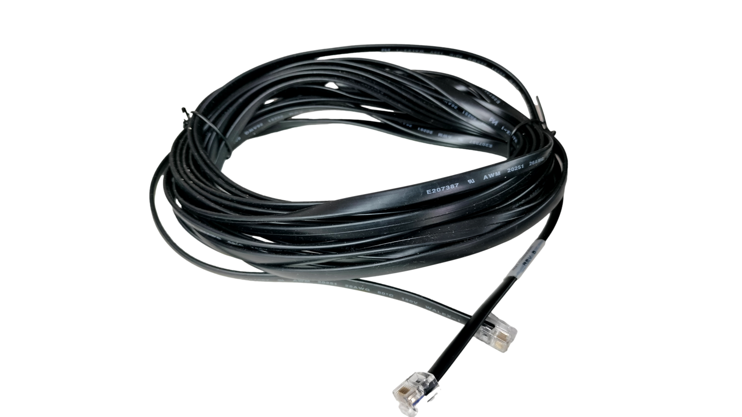 New NCR 1639-K069 25' RJ11 6-pin Bump Bar Serial Cable 497-0480094