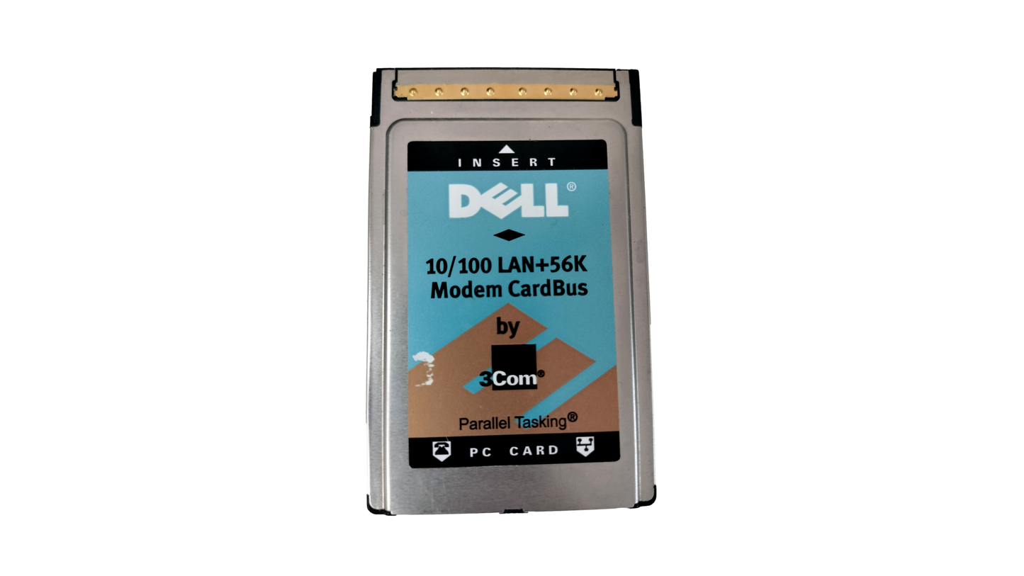 Dell 10/100 Lan+56k Modem CardBus 3CCFEM656