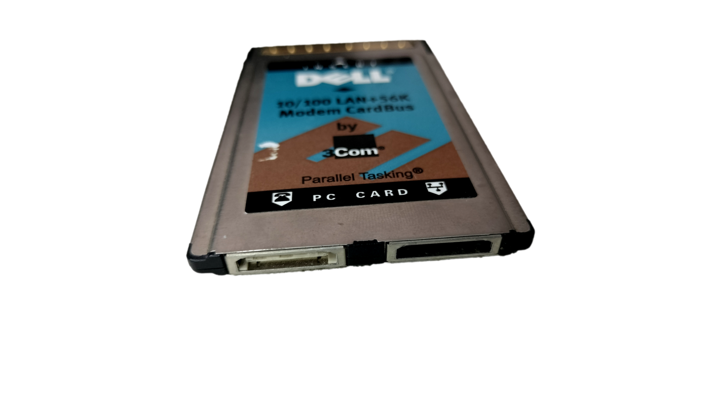 Dell 10/100 Lan+56k Modem CardBus 3CCFEM656