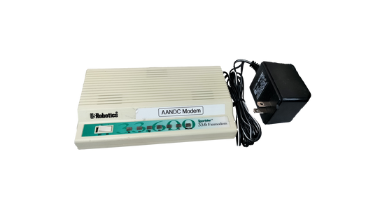 Vintage US Robotics Sportster External 33.6 Fax Modem Model 0413