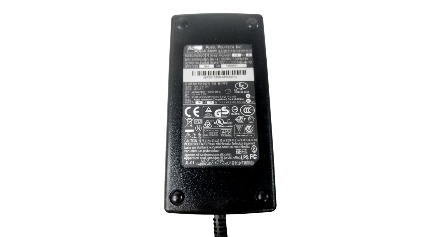 AcBel Polytech API2AD13 12VDC 3.33A 40W Power Supply