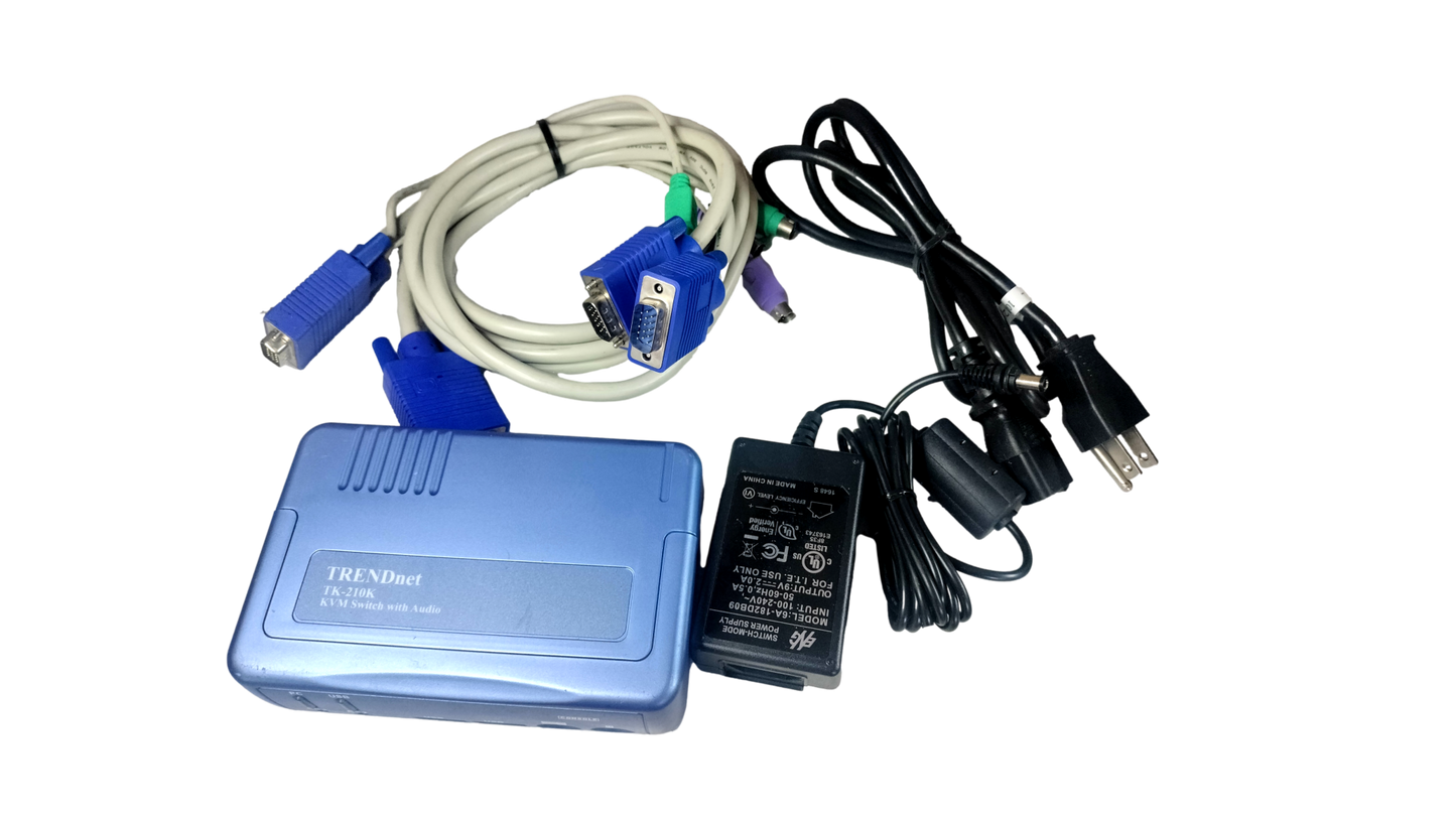 TRENDnet TK-210K 2 Port USB KVM Switch