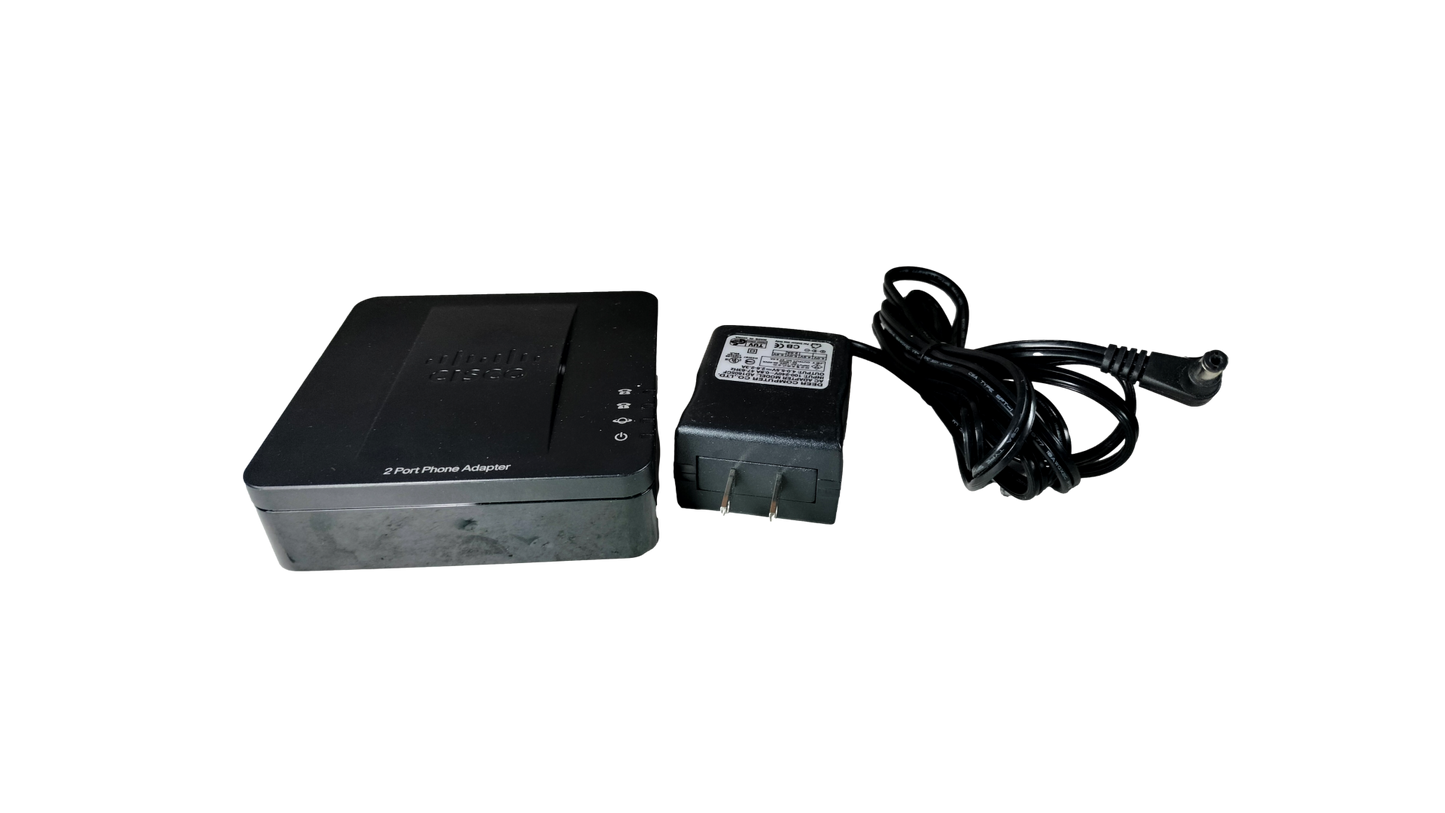 Cisco SPA112 2-Port VoIP ATA Phone Adapter