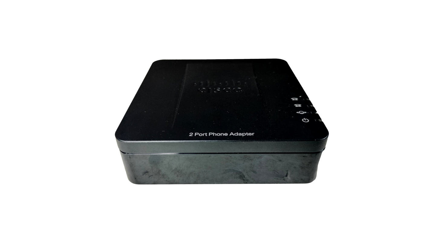 Cisco SPA112 2-Port VoIP ATA Phone Adapter