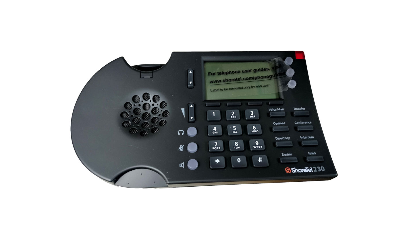 New ShoreTel IP 230G Black IP Phone Base