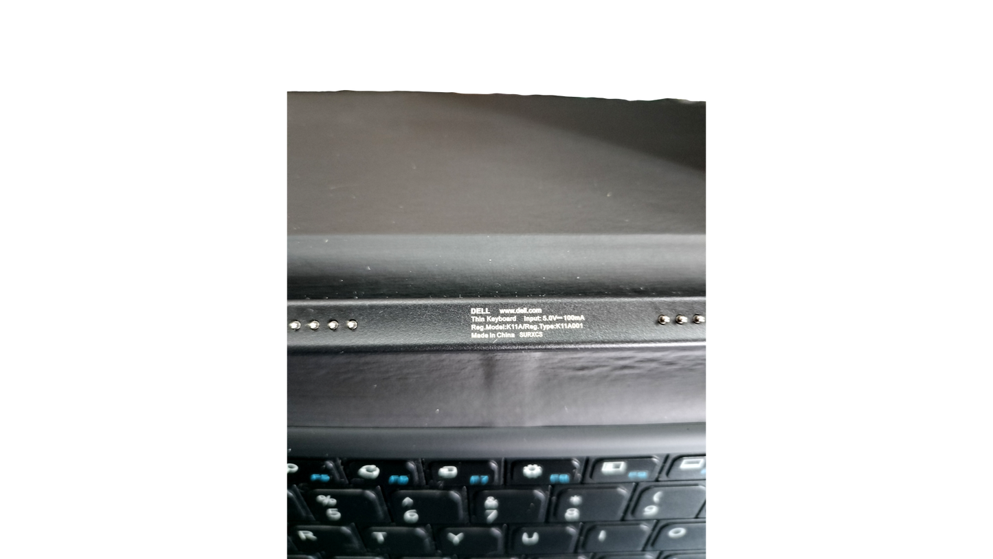 Genuine Dell Venue K11A Slim Keyboard Cover Tablet Keyboard