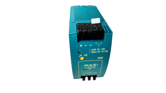 PULS ML50.102 POWER SUPPLY 100-240VAC 1.0A 50/60HZ 12-15VDC