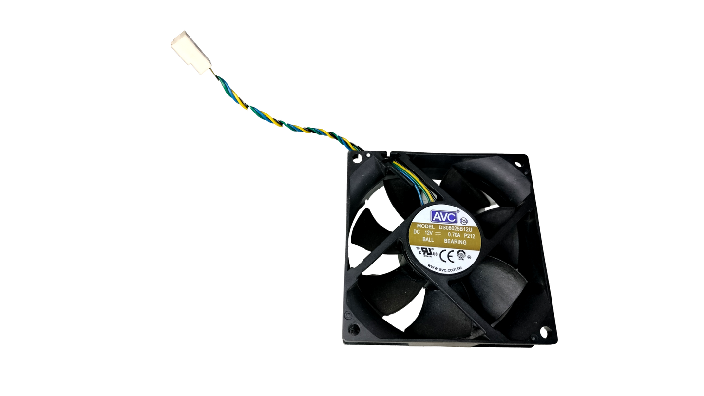 AVC DS08025B12U DC12V 0.70A 4-Wire Case Fan