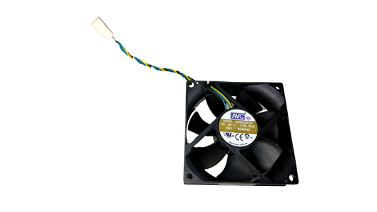 AVC DS08025B12U DC12V 0.70A 4-Wire Case Fan