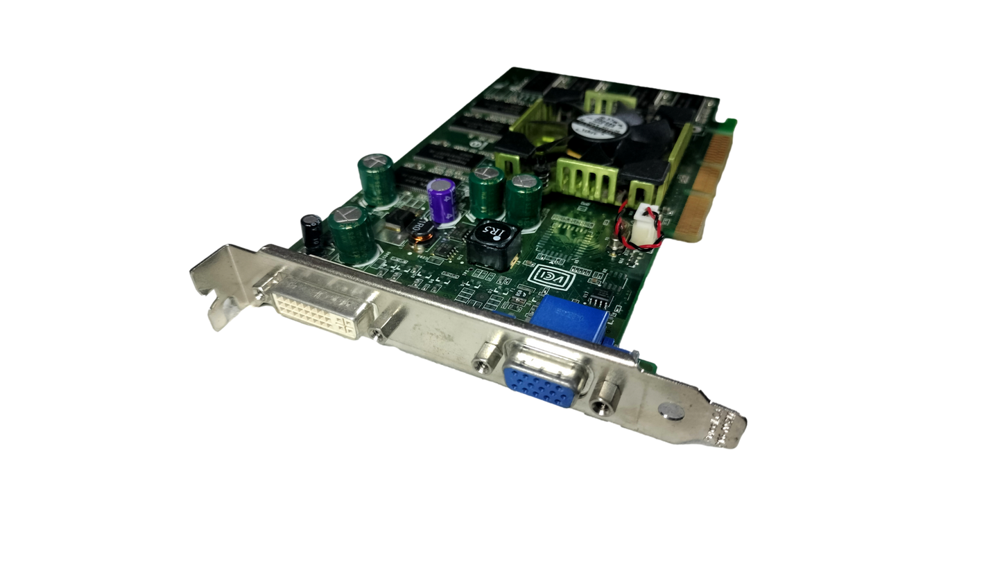 Dell NVIDIA Quadro FX500 128MB DDR 128-Bit DVI/VGA AGP 8X Video Card U0842