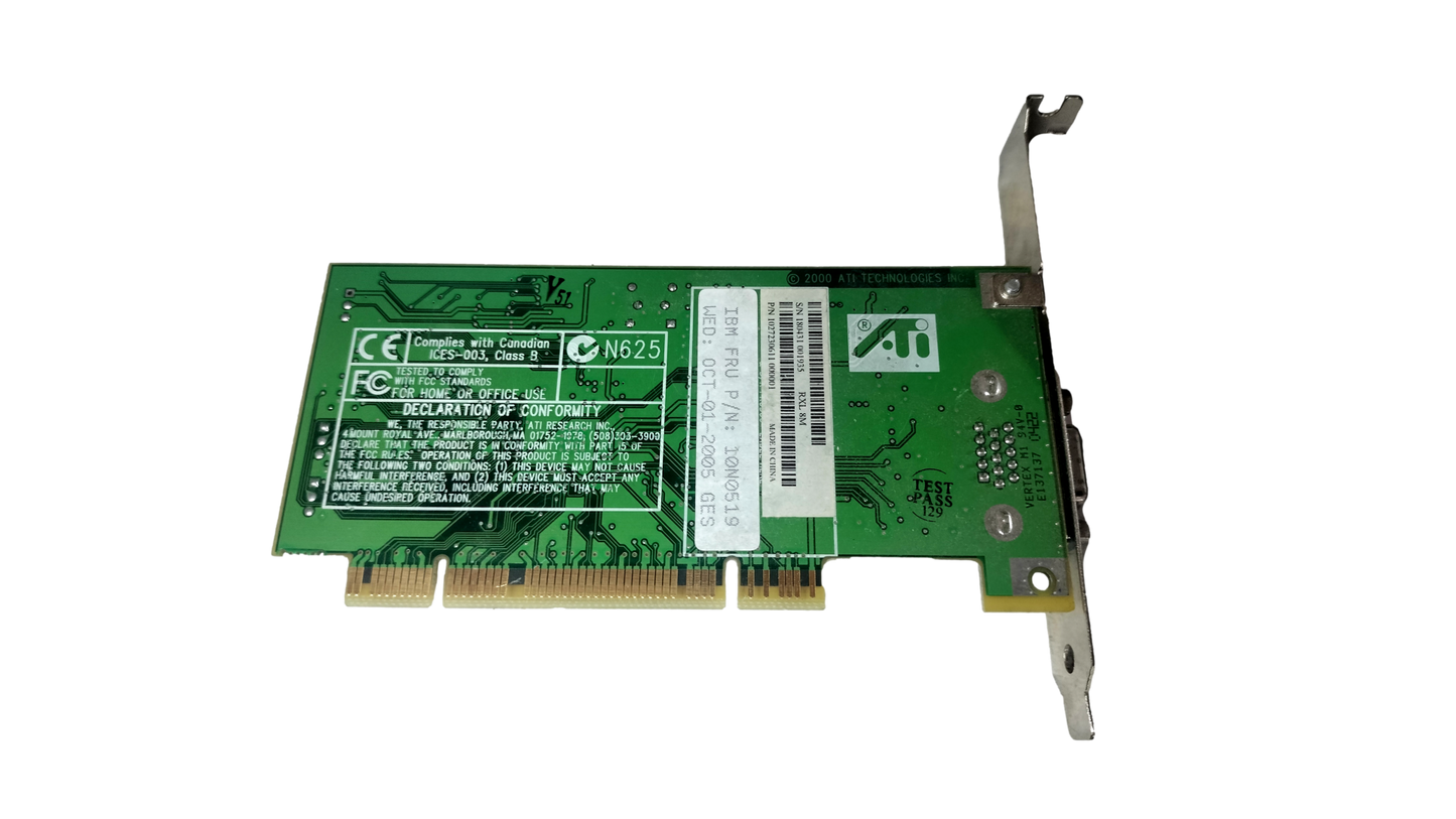 ATI Rage XL 8MB VGA Video Graphics Card 109-72300-10