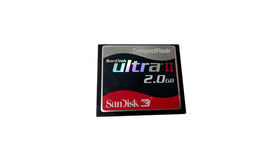 SanDisk Ultra II 2GB CompactFlash CF Memory Card