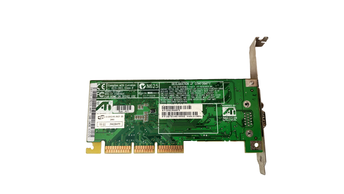 Dell ATI 16MB AGP Video Graphics Card 07K113 7K113