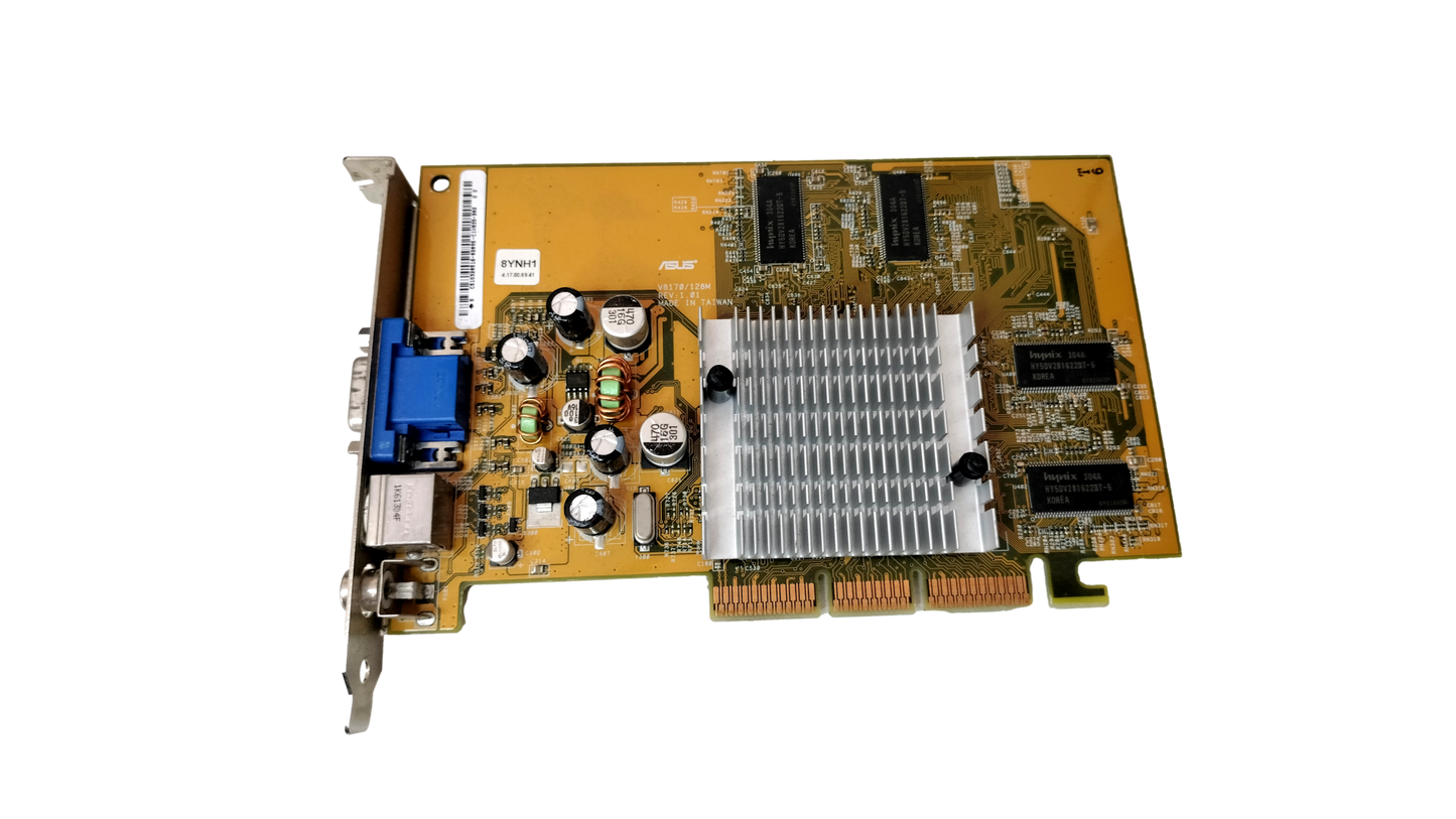 ASUS GEFORCE4 MX440 128MB AGP VGA CARD V8170/128M
