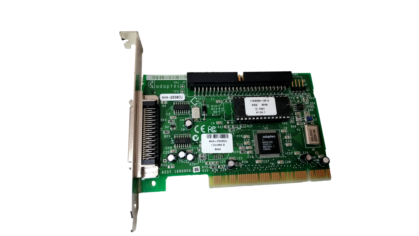 Adaptec AHA-2930CU 50 Pin SCSI PCI Controller Card