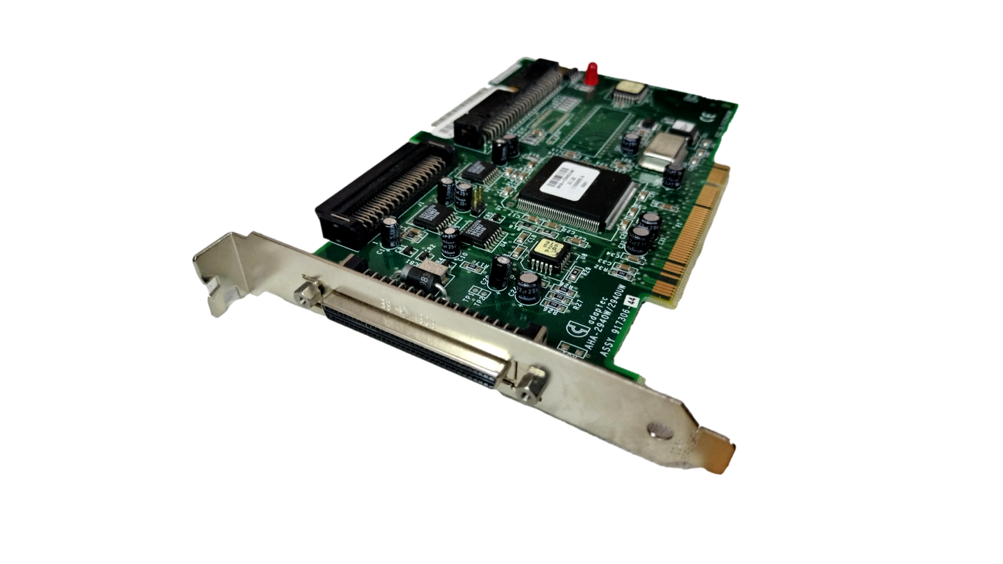 Adaptec AHA-2940W / AHA-2940UW PCI Host Adapter SCSI Ultra2 Card