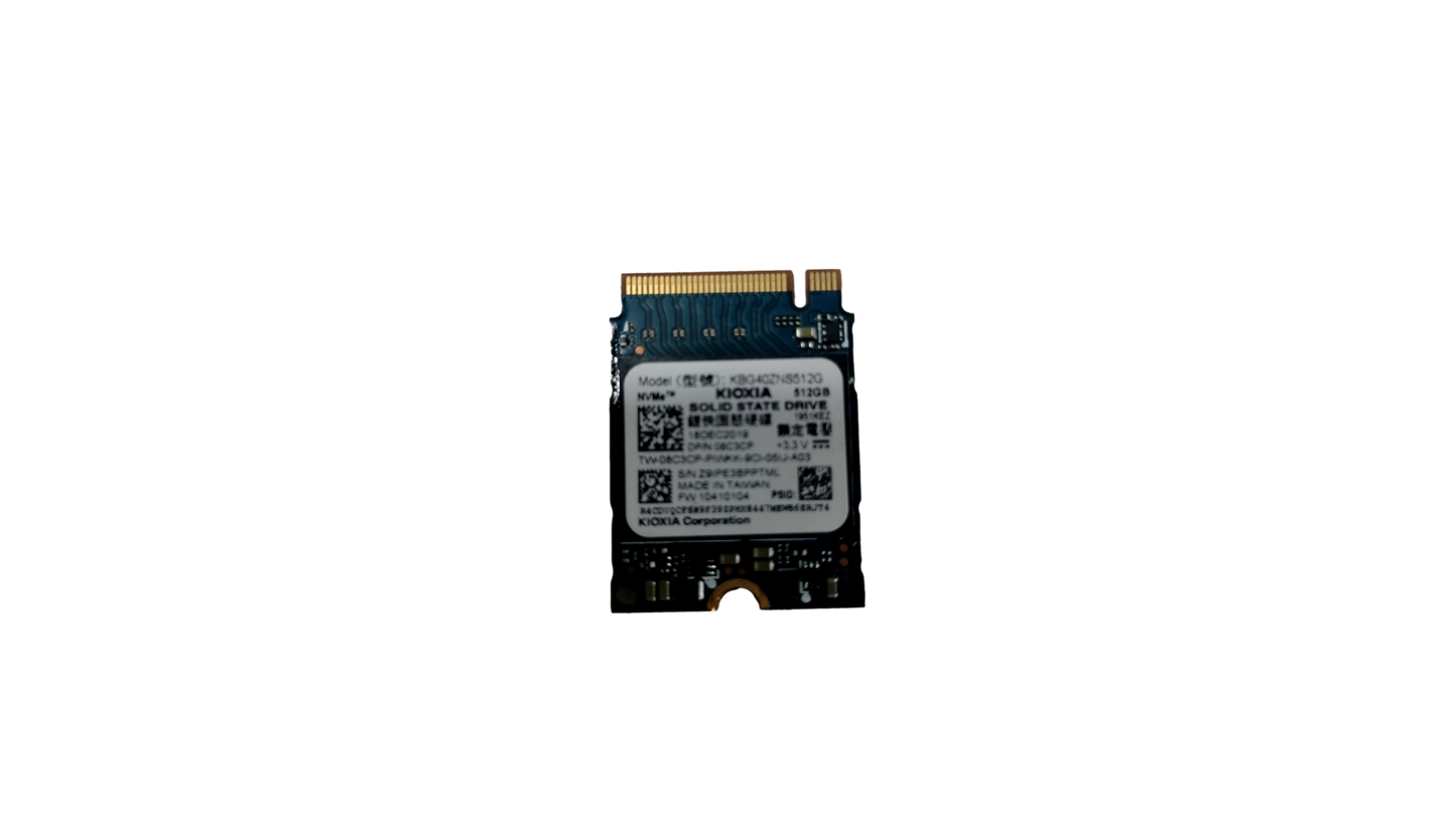 KIOXIA KBG40ZNS512G 512GB M.2 NVME SSD SOLID SATE DRIVE