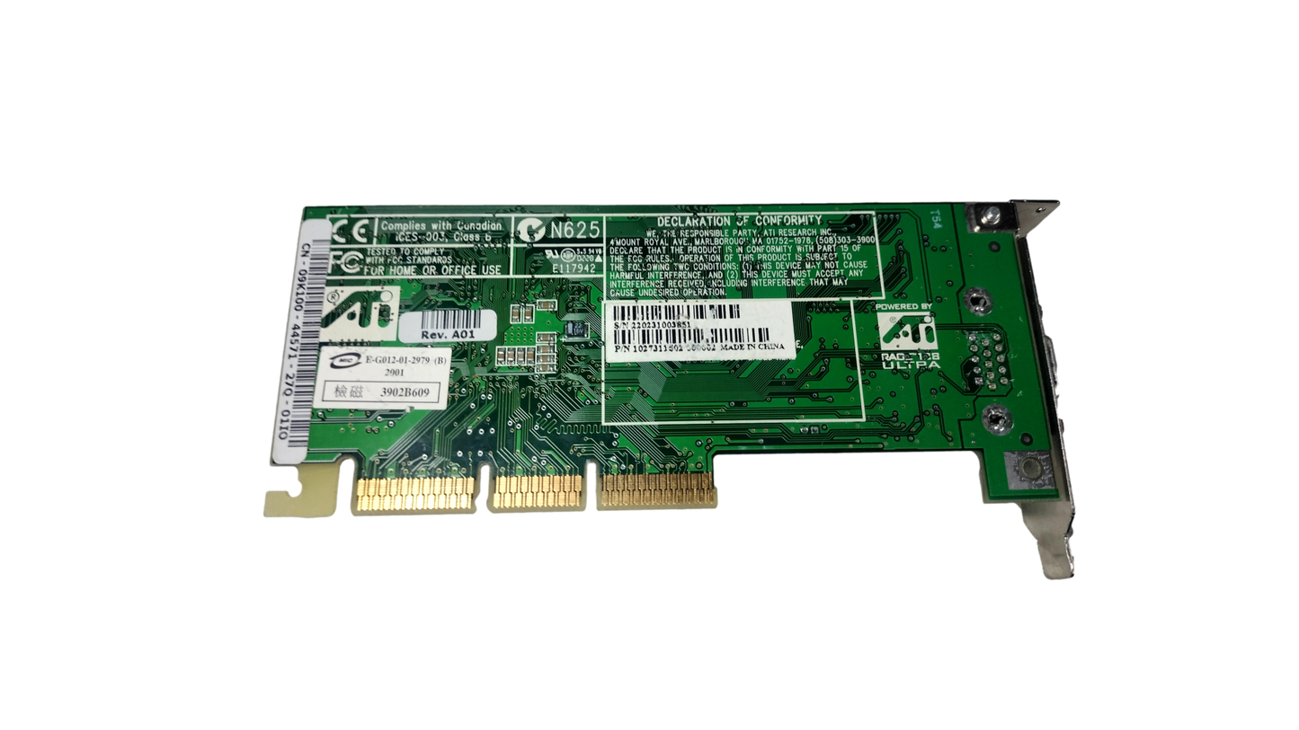 Dell ATI Rage 128 Ultra 32MB AGP Video Card  9K100