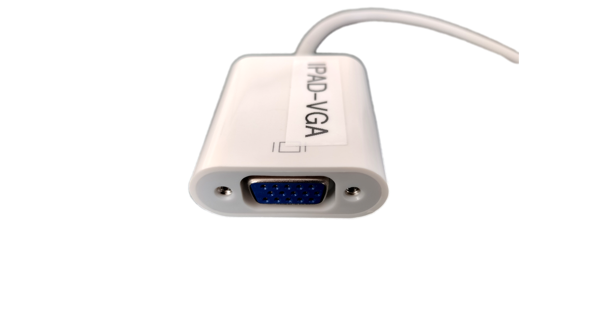 Apple 30-pin VGA Adapter for iPad 2nd gen, iPhone 4/4S iPod touch 4th gen