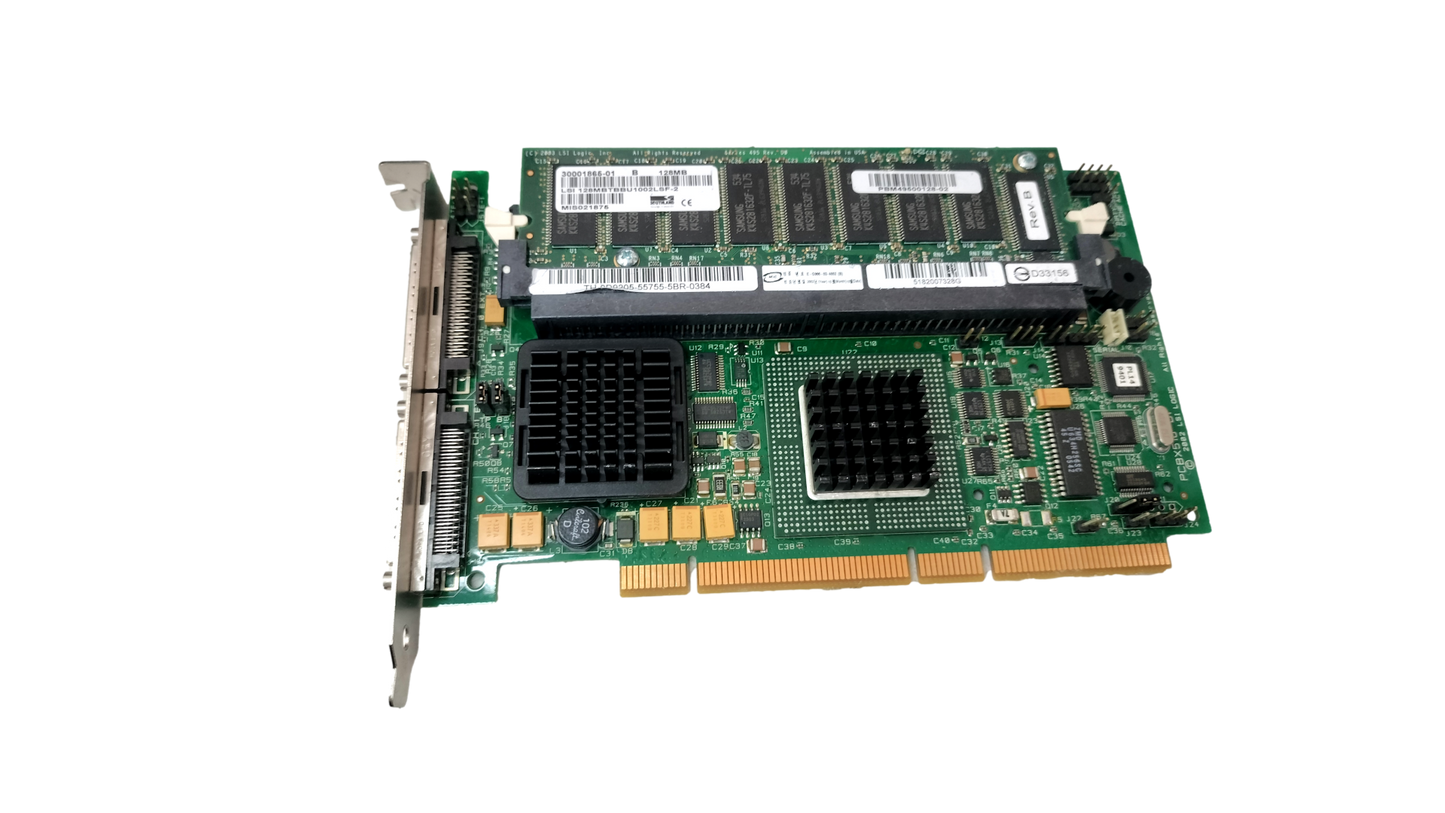 Dell PERC4/DC U320 SCSI PCI-X RAID Controller 128MB 0D9205