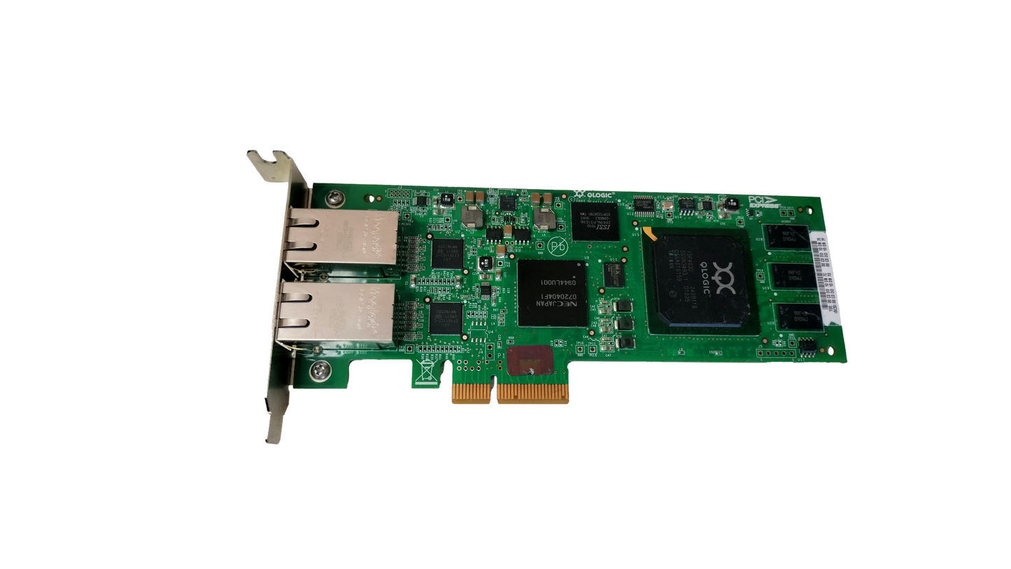 Dell QLogic QLE4060C Dual Port PCI-e GigaBit Network Adapter IX4010402-01