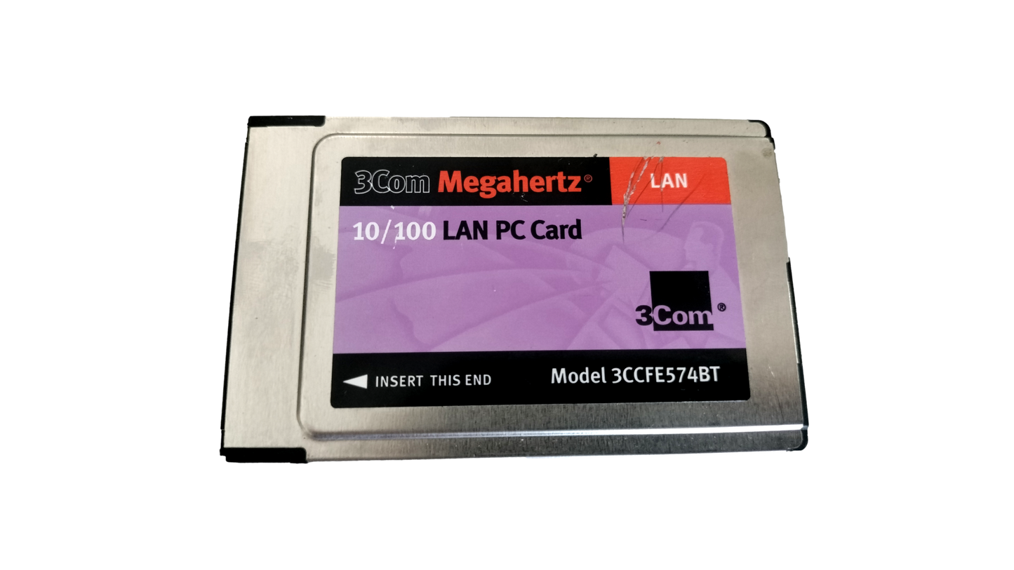 3Com 3CXFE574BT Megahertz 10/100 LAN PC Card XJACK Connector