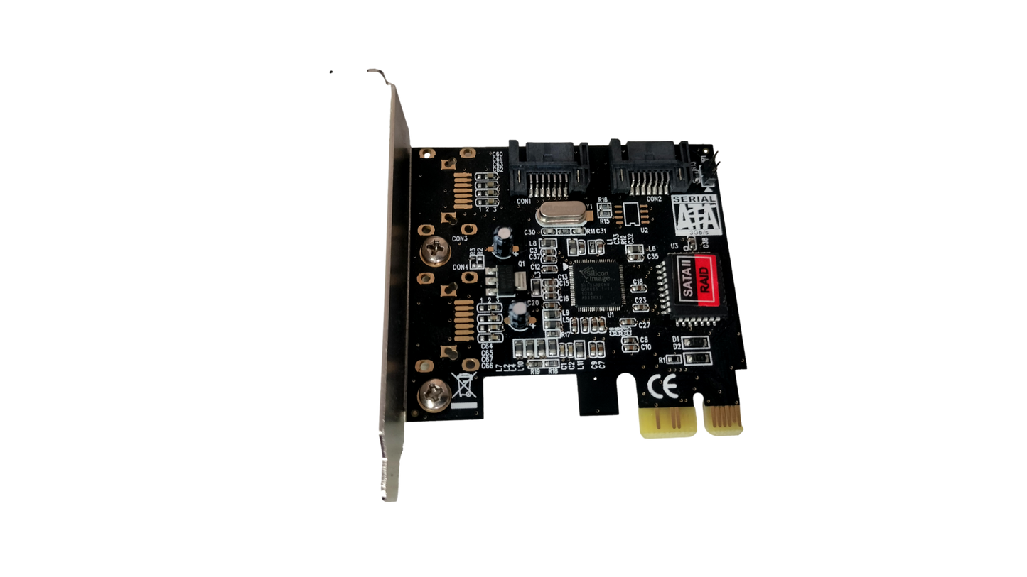 SYBA SD-LP-PEX2IR 2 Port SATA II PCIe Expansion Card