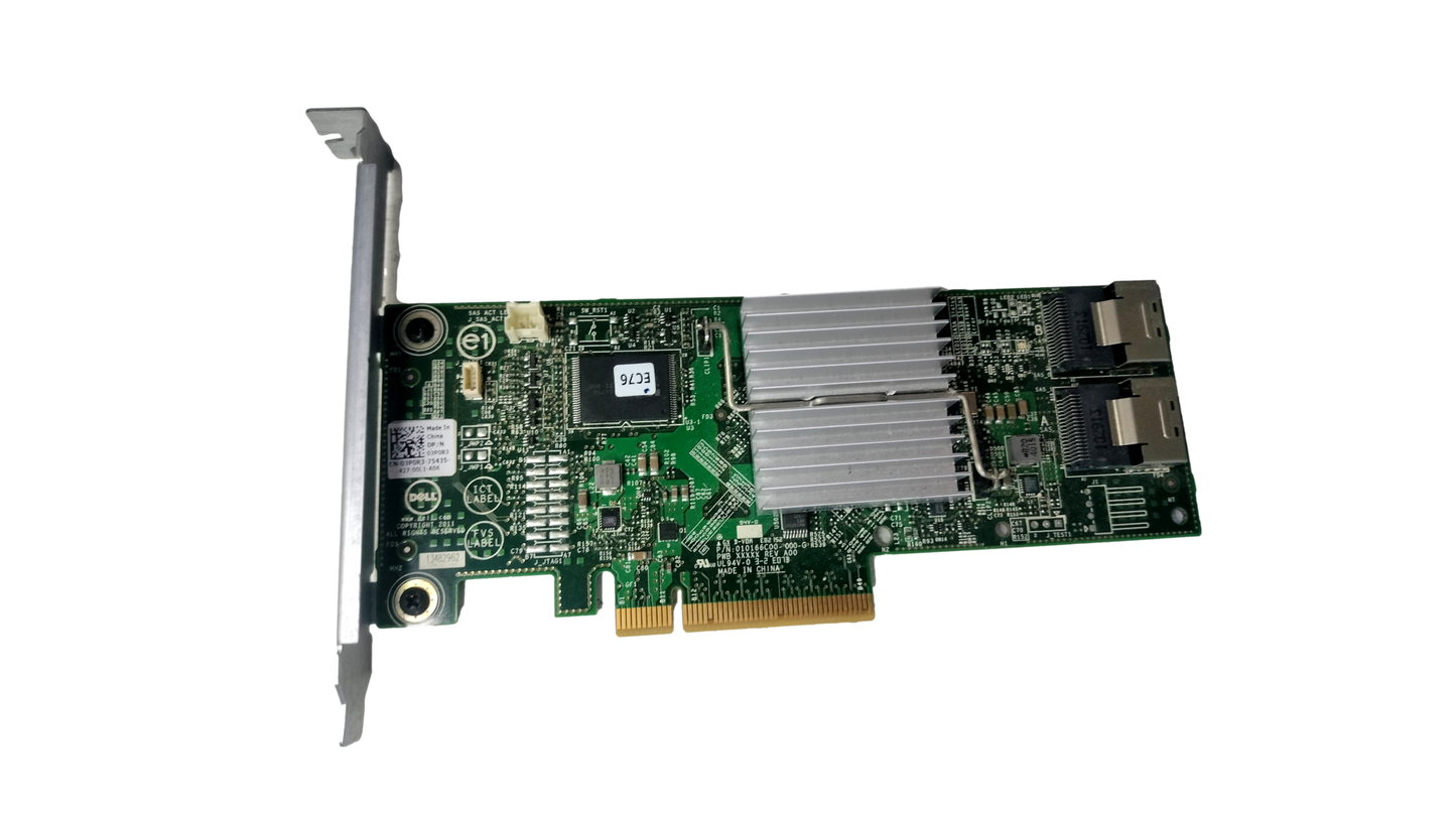 Dell PERC H310 6Gbps SAS/SATA PCIe x8 RAID Controller Card 3POR3