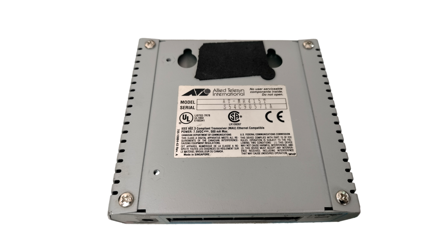 ALLIED TELESYN CENTRECOM MR415T 4 Port Micro Hub/Repeater