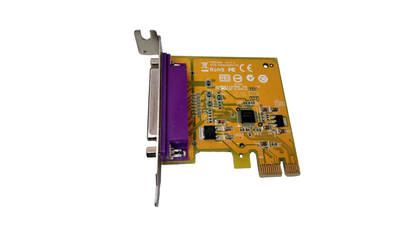 DELL Sunix PAR6408A 25 Pin Parallel PCI-E Port Expansion 0VG832