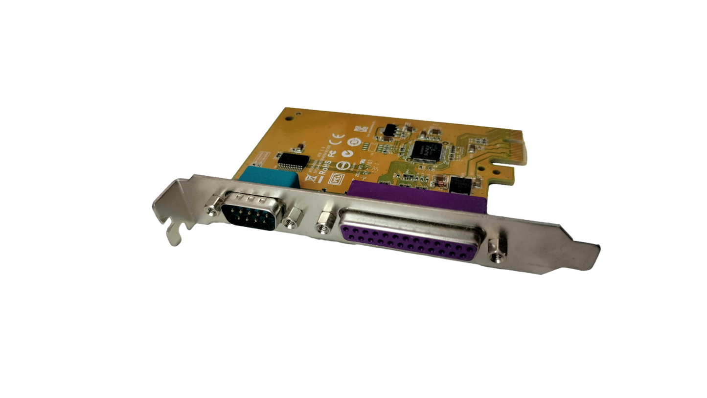 Dell Expansion Card 5R3FC Serial RS-232 (DB9) Parallel LPT (DB25) Ports