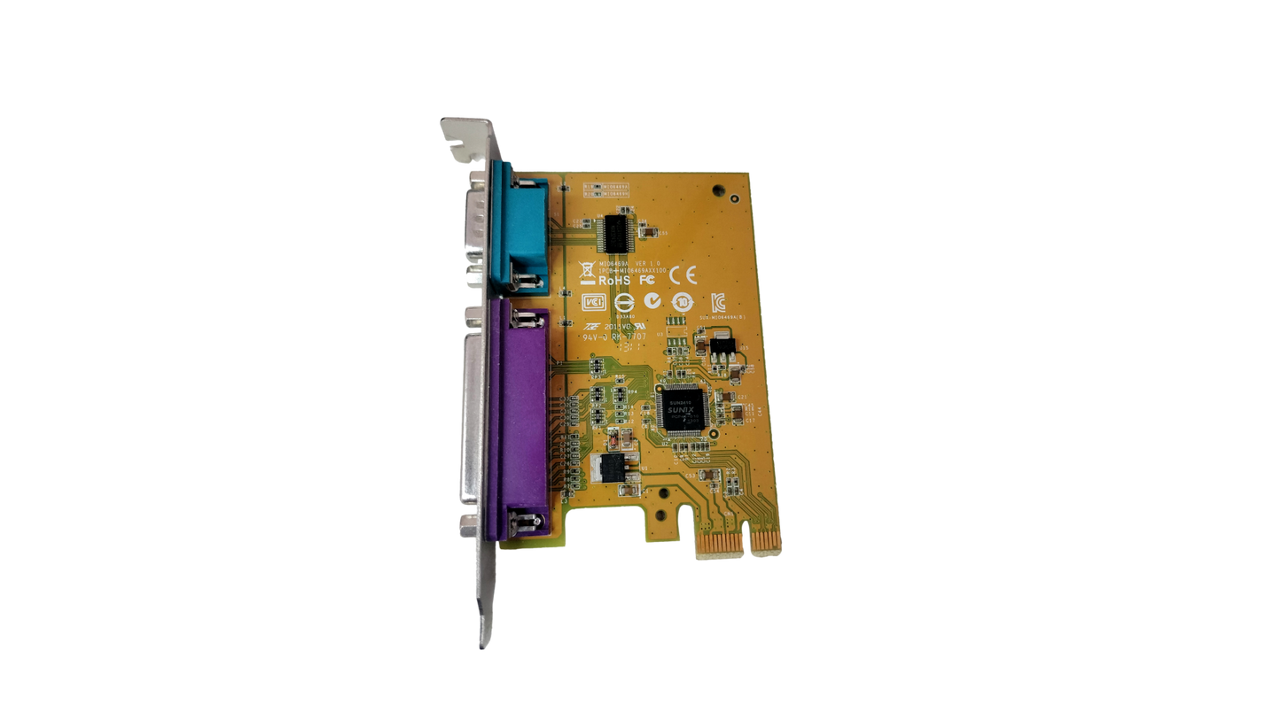Dell Expansion Card 5R3FC Serial RS-232 (DB9) Parallel LPT (DB25) Ports