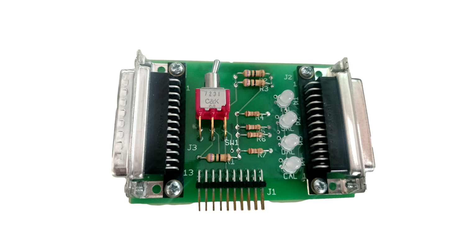 NCR 25 Pin In/Out Ports with Toggle Switch 095-0322931a