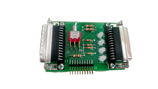 NCR 25 Pin In/Out Ports with Toggle Switch 095-0322931a