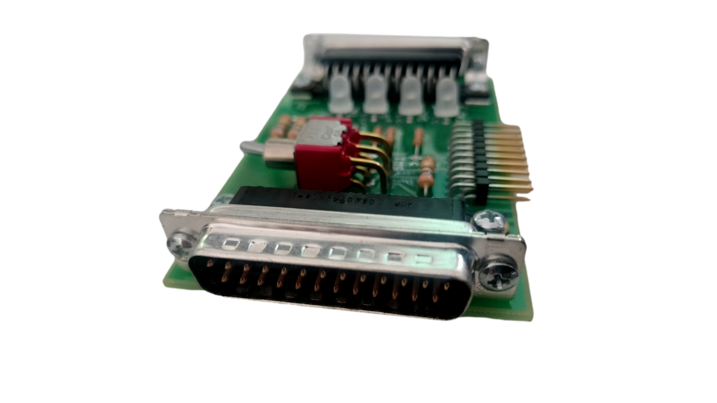 NCR 25 Pin In/Out Ports with Toggle Switch 095-0322931a