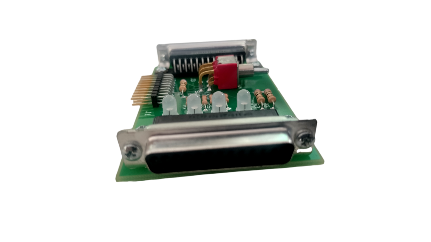 NCR 25 Pin In/Out Ports with Toggle Switch 095-0322931a