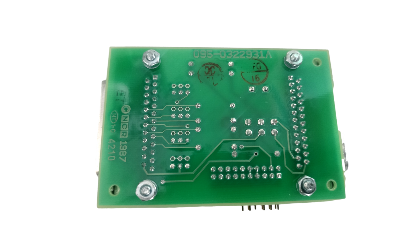 NCR 25 Pin In/Out Ports with Toggle Switch 095-0322931a
