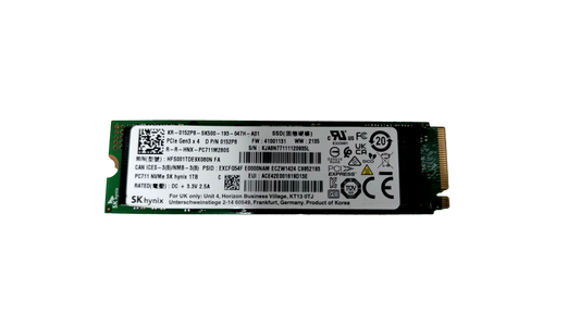 SK HYNIX 1TB HFS001TDE9X080N PCIe Gen 3 x4 PC711  M.2 NVMe SSD 90%