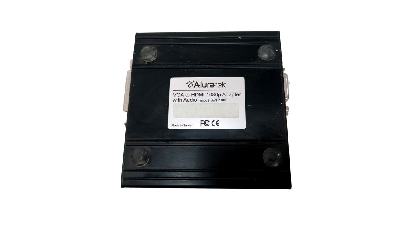 Aluratek AVH100F VGA to HDMI Adapter