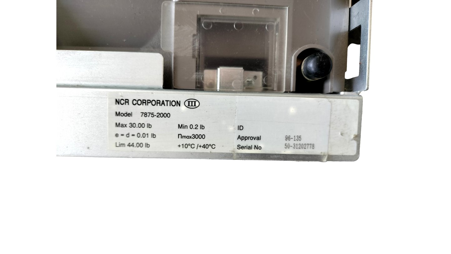 NCR RealScan 7875 2000 Scanner/Scale